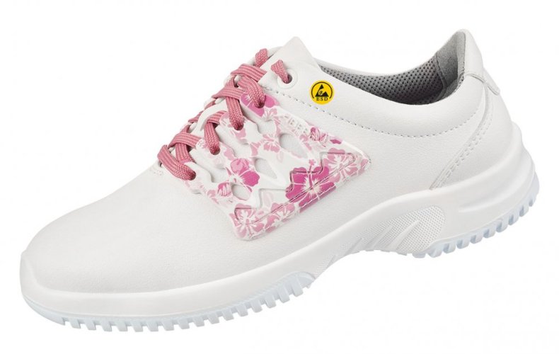 Bezpečnostní obuv ABEBA 31761 - Velikost: 36, Barva: Bílá/růžová